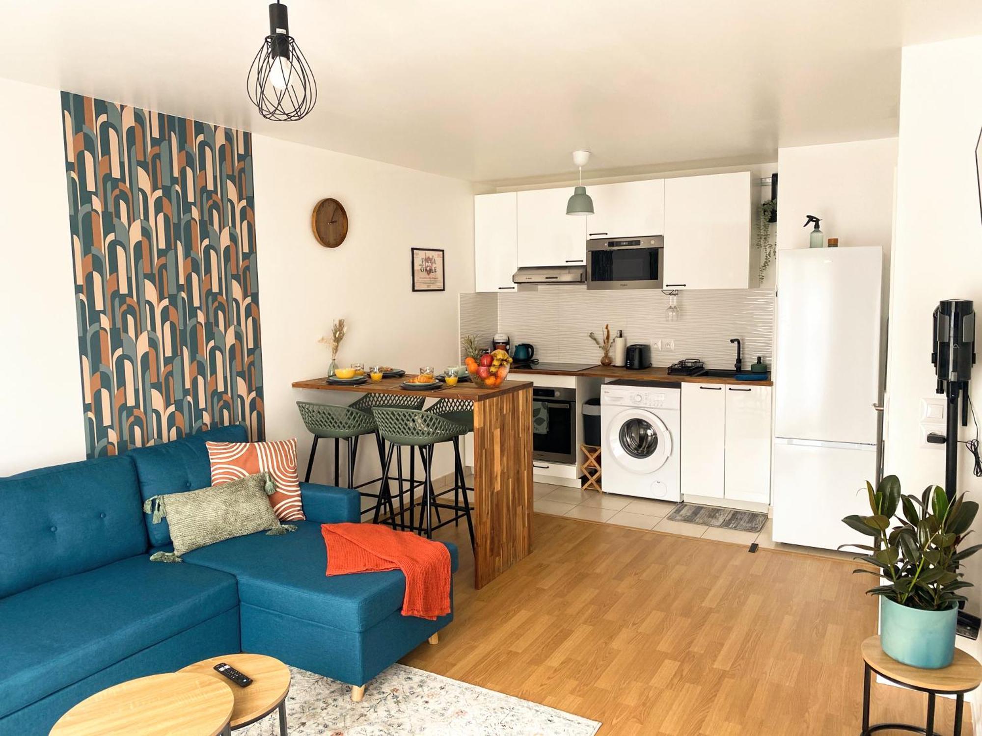 Appartamento Le Refuge Urbain Villejuif Esterno foto